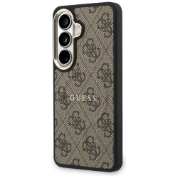 Guess 4G Embossed Ring MagSafe Case for Samsung Galaxy S26 Plus / brown