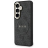 Guess 4G Embossed Ring MagSafe Case for Samsung Galaxy S26 Plus / black