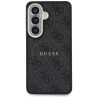 Guess 4G Embossed Ring MagSafe Case for Samsung Galaxy S26 Plus / black