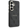 Guess 4G Embossed Ring MagSafe Case for Samsung Galaxy S26 Plus / black