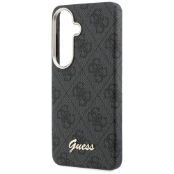 Guess 4G Script MagSafe Case for Samsung Galaxy S26 / black