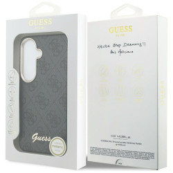 Guess 4G Script MagSafe Case for Samsung Galaxy S26 / black