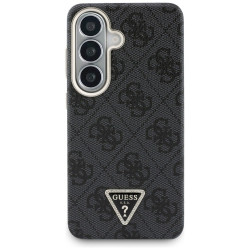 Case Guess 4G Triangle Logo MagSafe for Samsung Galaxy S26 / black