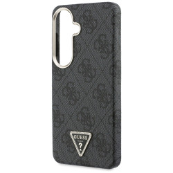 Case Guess 4G Triangle Logo MagSafe for Samsung Galaxy S26 / black