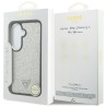 Case Guess Fixed Glitter Triangle MagSafe for Samsung Galaxy S26 / silver