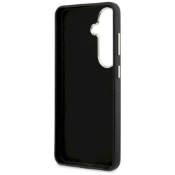 Guess Grained Big 4G Metal Logo Case for Samsung Galaxy S26 / black