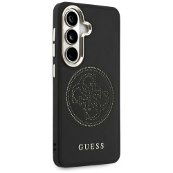 Case Guess Perforated Logo MagSafe for Samsung Galaxy S26 / black