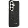 Case Guess Perforated Logo MagSafe for Samsung Galaxy S26 / black