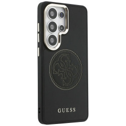 Case Guess Perforated Logo MagSafe for Samsung Galaxy S26 Ultra / black