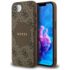 Guess 4G Circle Classic Logo MagSafe Case for iPhone 16e / 17e / brown