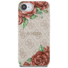 Guess 4G Flowers Print MagSafe Case for iPhone 16e / 17e / pink
