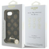 Case Guess Peony Script Logo MagSafe for iPhone 16e / 17e / black
