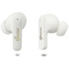 Earphone TWS Guess Script Metal Logo / white