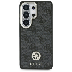 Guess 4G Big Rhinestone Triangle Strap MagSafe for Samsung Galaxy S26 Ultra / black