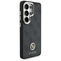 Guess 4G Big Rhinestone Triangle Strap MagSafe for Samsung Galaxy S26 Ultra / black