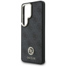 Guess 4G Big Rhinestone Triangle Strap MagSafe for Samsung Galaxy S26 Ultra / black
