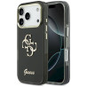 Guess IML 4G Script Metal Case for iPhone 17 Pro / black