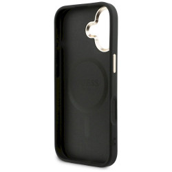 Guess Perforated 4G MagSafe Case for iPhone 17 / black