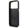 Guess Perforated 4G MagSafe Case for iPhone 17 Pro Max / blue