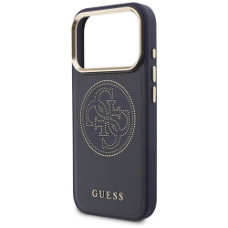 Guess Perforated 4G MagSafe Case for iPhone 17 Pro / blue
