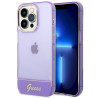Guess GUHCP14XHGCOU Hardcase for iPhone 14 Pro Max 6,7" / purple translucent