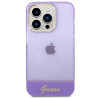 Guess GUHCP14XHGCOU Hardcase for iPhone 14 Pro Max 6,7" / purple translucent