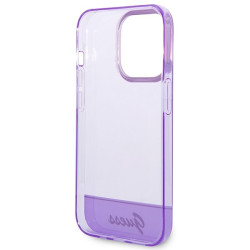Guess GUHCP14XHGCOU Hardcase for iPhone 14 Pro Max 6,7" / purple translucent