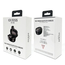 Guess Headphones Bluetooth GUTWST30BKTWS + Docking Station black