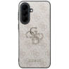 Case Guess Leather 4G Metal Logo for Samsung Galaxy A37 5G / pink
