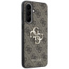 Guess Leather 4G Metal Logo Case for Samsung Galaxy A57 5G / brown