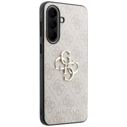 Guess Leather 4G Metal Logo Case for Samsung Galaxy A57 5G / pink