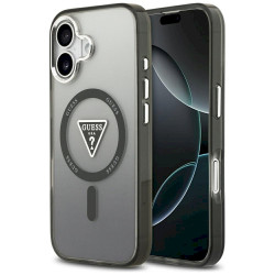 Case Guess IML Gradient Triangle Logo MagSafe for iPhone 17 / black