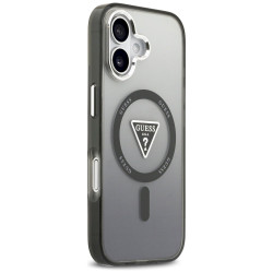 Case Guess IML Gradient Triangle Logo MagSafe for iPhone 17 / black
