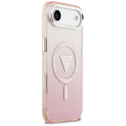 Case Guess IML Gradient Triangle Logo MagSafe for iPhone Air / pink