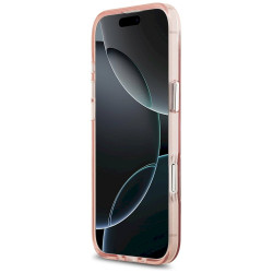 Case Guess IML Gradient Triangle Logo MagSafe for iPhone Air / pink