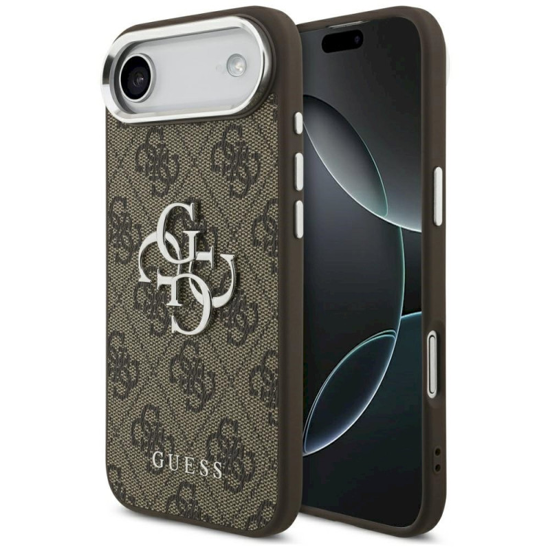 Guess 4G Big 4G Classic Logo Case for iPhone Air / brown silver