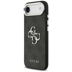 Guess 4G Big 4G Classic Logo Case for iPhone 17 Air / black silver