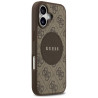 Case Guess 4G Circle Classic Logo MagSafe for iPhone 17 / brown
