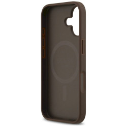 Case Guess 4G Circle Classic Logo MagSafe for iPhone 17 / brown
