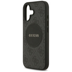 Guess 4G Circle Classic Logo MagSafe Case for iPhone 17 / black