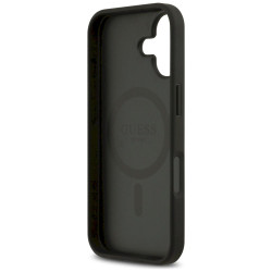 Guess 4G Circle Classic Logo MagSafe Case for iPhone 17 / black