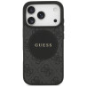 Guess 4G Circle Classic Logo MagSafe Case for iPhone 17 Pro / black