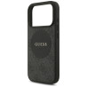 Guess 4G Circle Classic Logo MagSafe Case for iPhone 17 Pro / black
