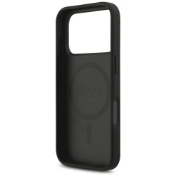 Guess 4G Circle Classic Logo MagSafe Case for iPhone 17 Pro / black