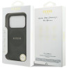 Guess 4G Circle Classic Logo MagSafe Case for iPhone 17 Pro / black