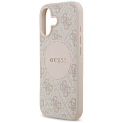 Guess 4G Circle Classic Logo MagSafe Case for iPhone 17 / pink