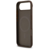 Case Guess 4G Circle Classic Logo MagSafe for iPhone Air / brown