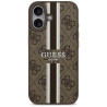 Guess 4G Printed Stripes MagSafe Case for iPhone 17 / brown