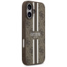 Guess 4G Printed Stripes MagSafe Case for iPhone 17 / brown