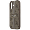 Guess 4G Printed Stripes MagSafe Case for iPhone 17 / brown